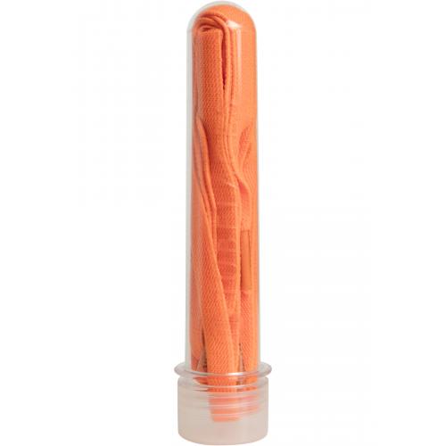 Tkaničky do bot Tubelaces Flex 130 cm - oranžové svítící