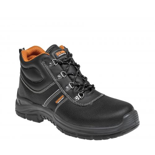 Topánky pracovné Bennon Basic S3 High - čierne