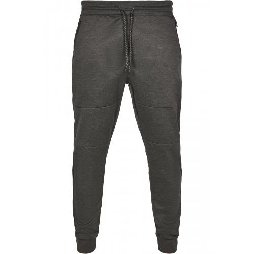 Nohavice športové Southpole Basic Tech Fleece - tmavo sivé