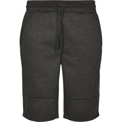 Kraťasy športové Southpole Tech Fleece Shorts - tmavo sivé