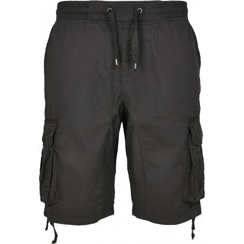 Kraťasy Southpole Jogger Shorts W/Cargo - čierne