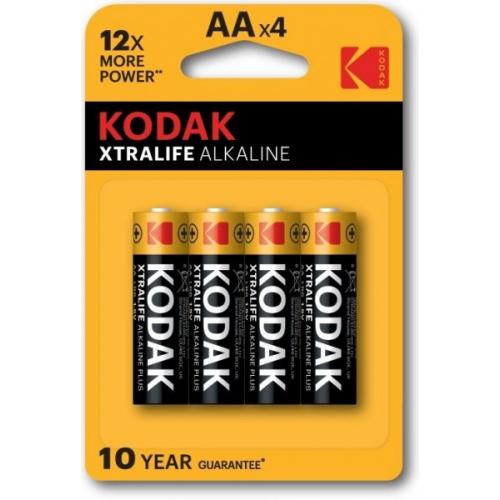 Batérie tužková AA Kodak Xtralife 4 ks