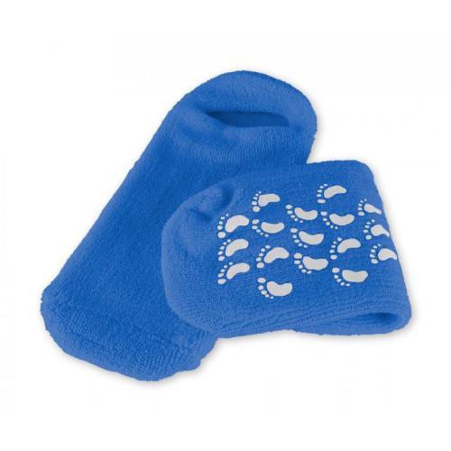 Zdravotní komfortní gelové ponožky - modré