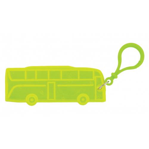 Reflexný prívesok Altima Autobus - žltý