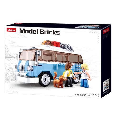 Stavebnice Sluban Model Bricks Hippie autobus M38-B0707