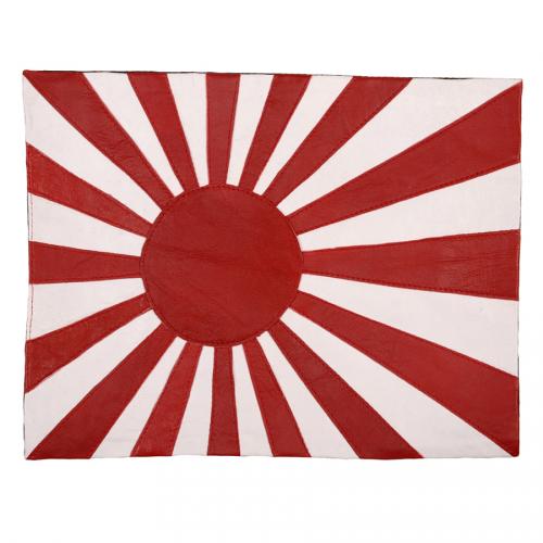 Vlajka kožená Fostex Japonská válečná 35x27 cm