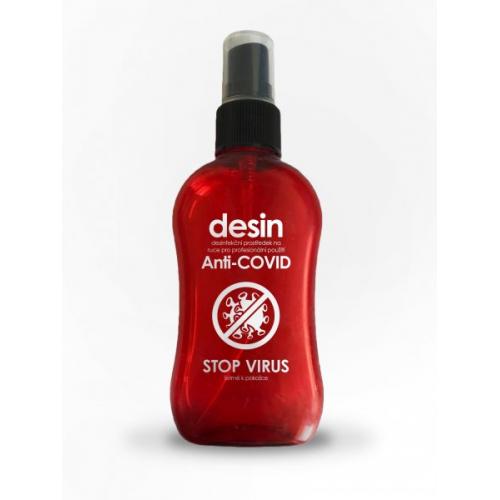 Účinná dezinfekcia v spreji Desin Anti Stop Virus 100 ml