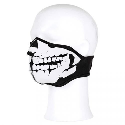 Maska 101 Inc Skull - čierna
