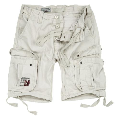 Kraťasy Airborne Vintage Shorts - bílé