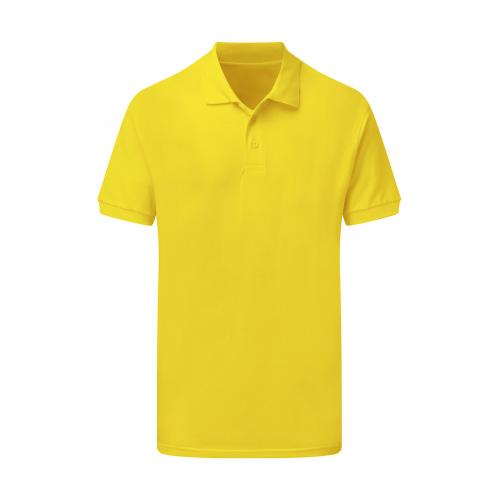 Polokošeľa SG Cotton Polo - žltá