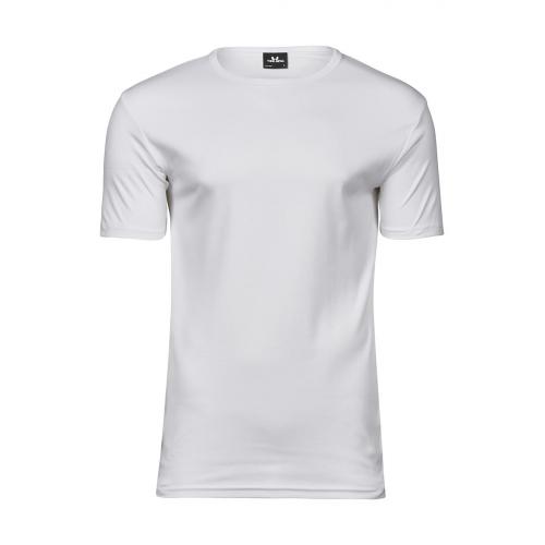 Tričko pánske Tee Jays Interlock - biele