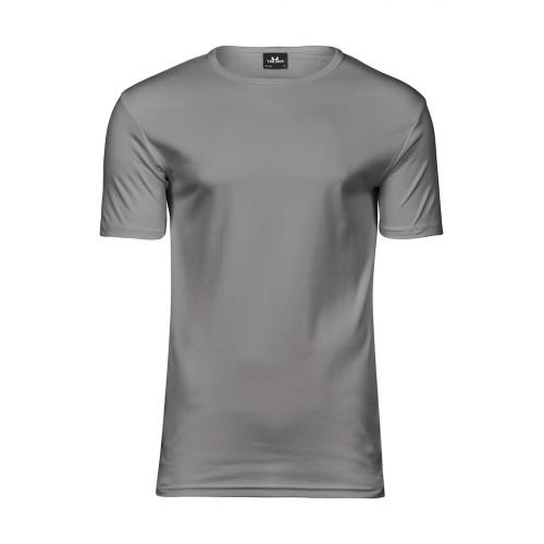 Tričko pánske Tee Jays Interlock - svetlo sivé