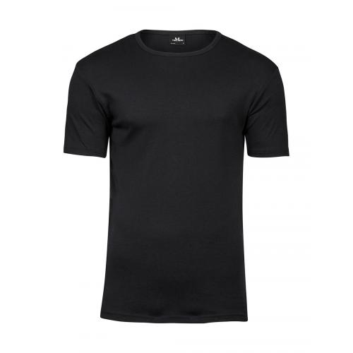 Tričko pánske Tee Jays Interlock - čierne