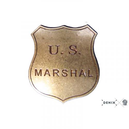 Odznak US Marshal - zlatý