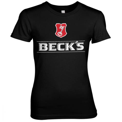 Tričko dámske Hybris Girly Tee Becks - čierne