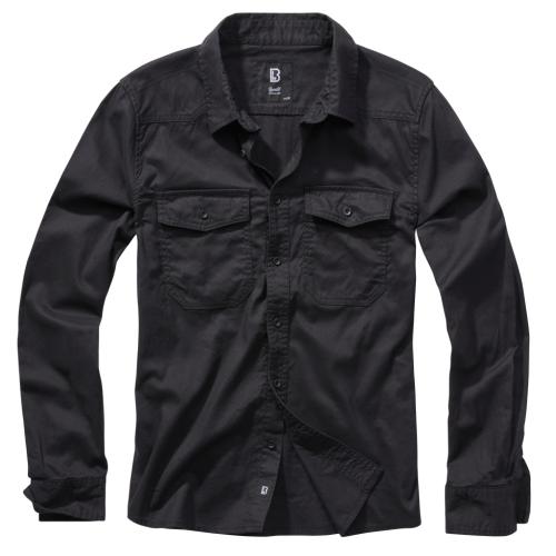 Košile Brandit Flanell Shirt - černá