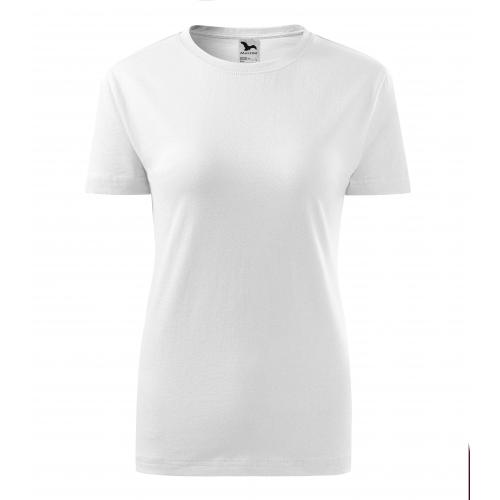 Tričko dámske Malfini Classic New - biele