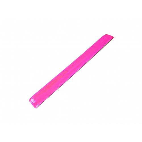 Reflexná páska Colors 32 cm - ružová
