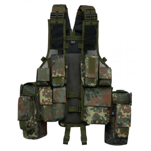 Vesta Brandit Tactical Vest - flecktarn