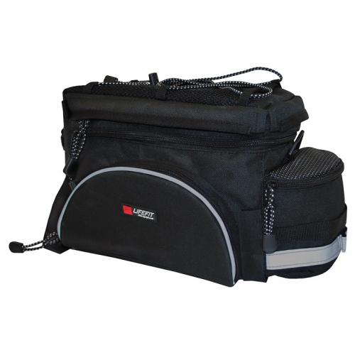 Cyklo taška na nosič Lifefit Basic - čierna