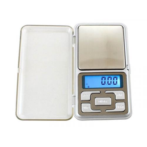 Digitálna vrecková váha 200g - strieborná