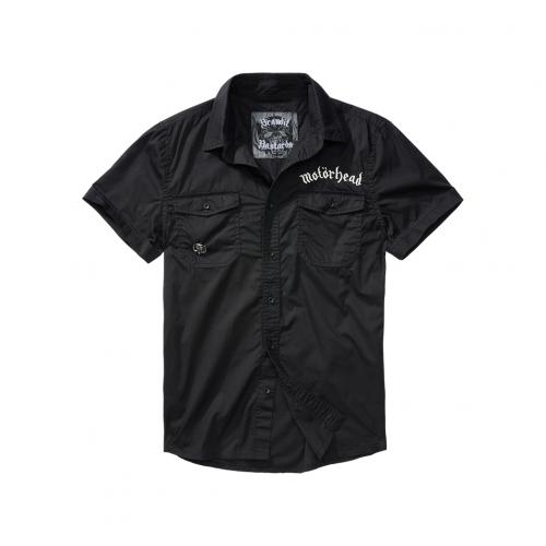 Košeľa Brandit Motörhead Shirt 1/2 - čierna