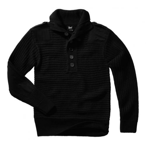 Svetr Brandit Alpin Pullover - černý