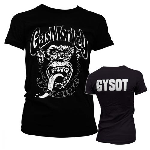 Tričko dámske Gas Monkey Garage GYSOT - čierne
