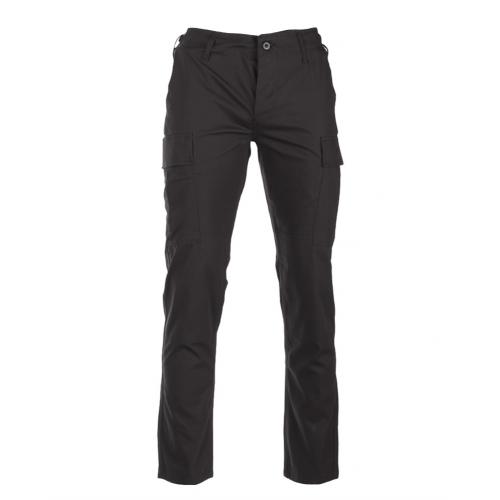 US kalhoty Mil-Tec BDU Slim Fit - černé