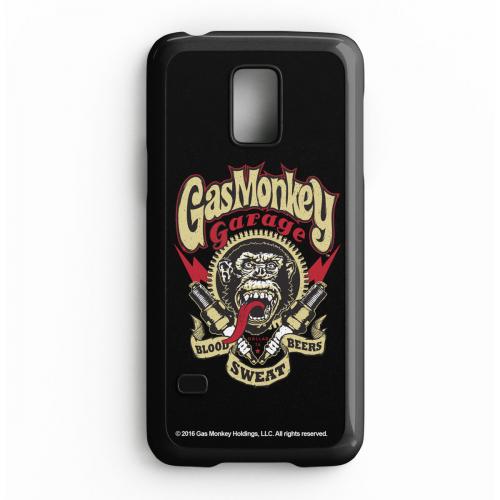 Puzdro na mobil Gas Monkey Garage na Samsung S5 Mini - čierne