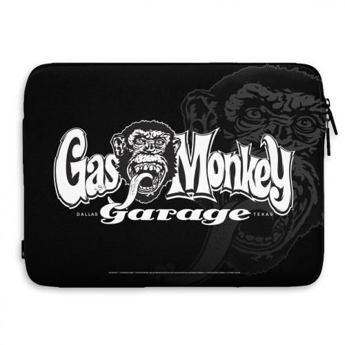 Pouzdro na notebook Gas Monkey Garage Logo 13 - černé