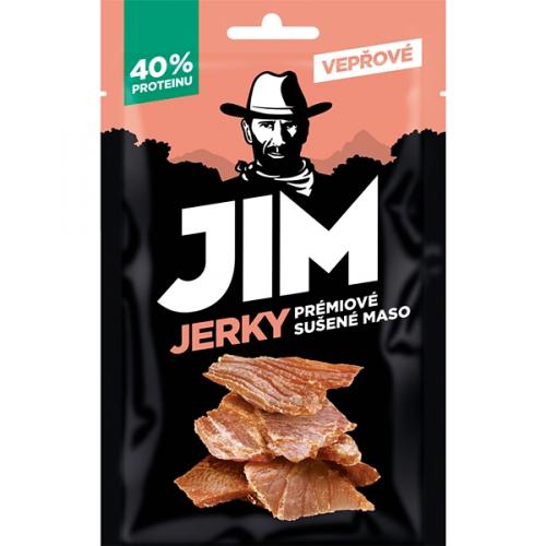Sušené maso Jim Jerky vepřové 23g - min. trvanlivost do 14.1.2024