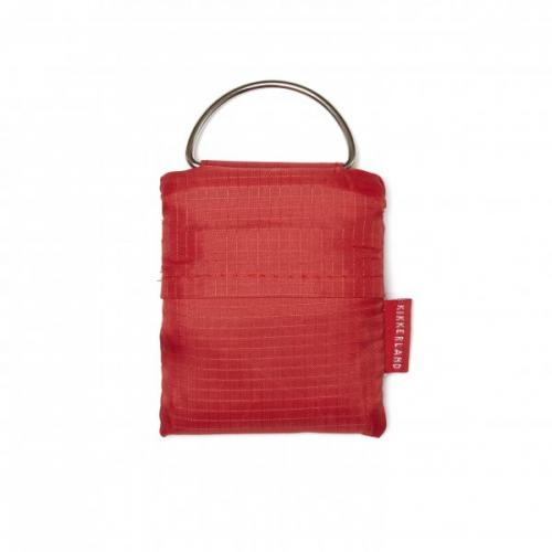 Nákupná taška v kľúčenke Kikkerland - červená