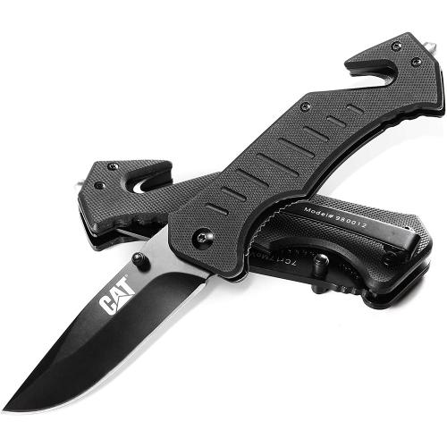 Nůž zavírací CAT CT980012 - černý
