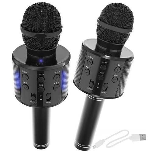 Karaoke bluetooth mikrofón WSTER WS-858 - čierny