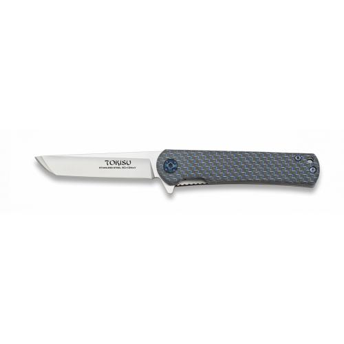 Nôž zatvárací Tokisu G10 Penknife - sivý-strieborný