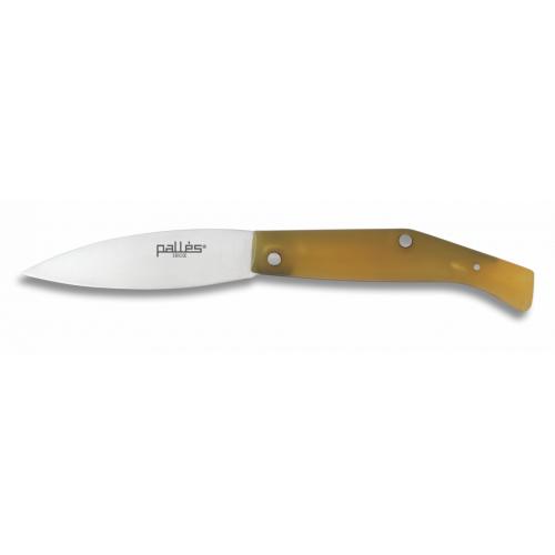 Nůž zavírací Pallés Nº0 Penknife Standard - žlutý-stříbrný