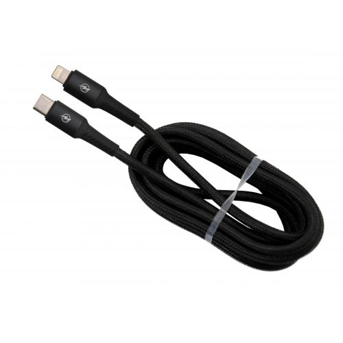 Dátový a nabíjací kábel Compass Speed USB-C / iPhone - čierny