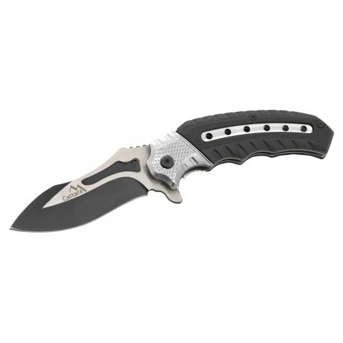 Nůž zavírací Cattara Cobra 20 cm - černý-stříbrný
