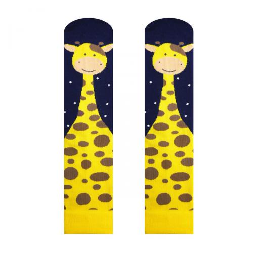 Ponožky Hesty Žirafa - žlté-modré