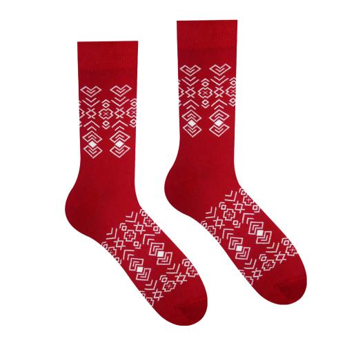 Ponožky Hesty Čičman - červené