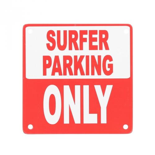 Ceduľa magnetická Surfer parking only