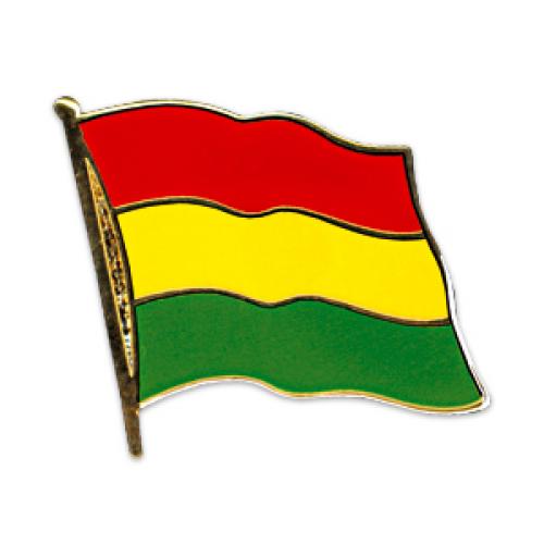 Odznak (pins) 20mm vlajka Bolívie - barevný