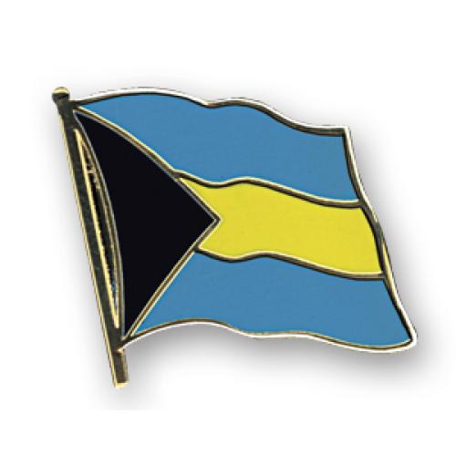 Odznak (pins) 20mm vlajka Bahamy