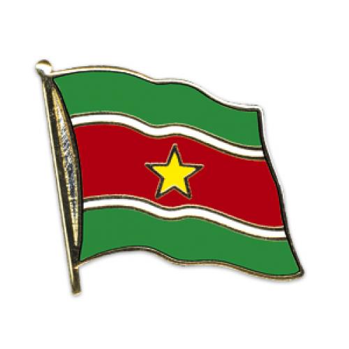 Odznak (pins) 20mm vlajka Surinam