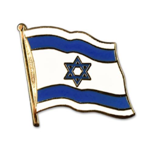 Odznak (pins) 20mm vlajka Izrael - barevný
