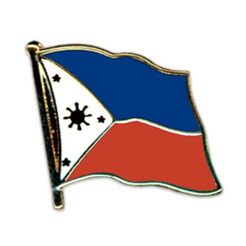 Odznak (pins) 20mm vlajka Filipíny - barevný