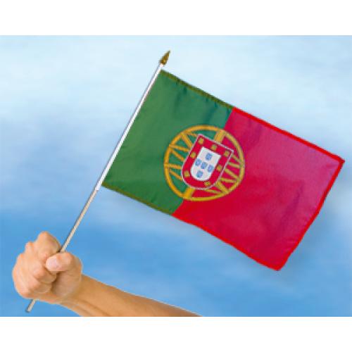 Vlajka Portugalsko 30 x 45 cm na tyčce