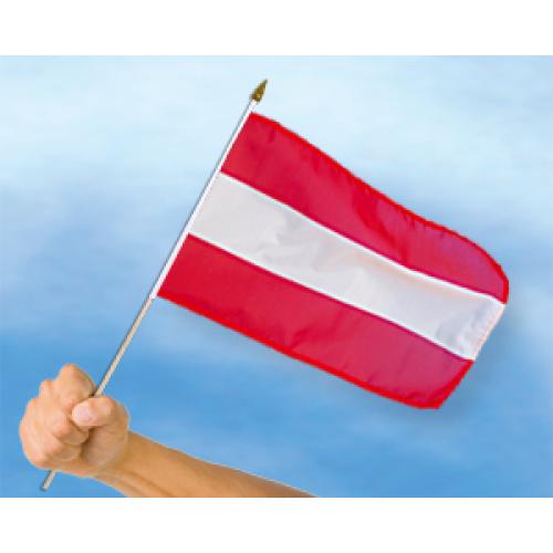 Vlajka Rakousko 30 x 45 cm na tyčce