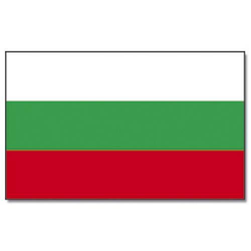 Vlajka Bulharsko 30 x 45 cm na tyčke